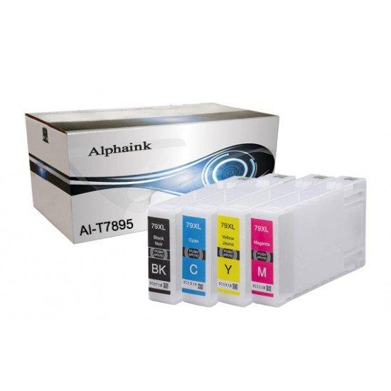 5 Cartucce Epson T7895 Nero e Colore Compatibili 5 Cartucce Epson T7895 Nero e Colore Compatibili