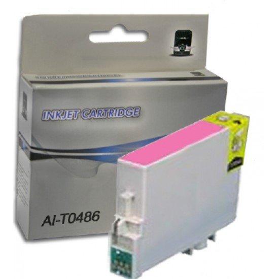 Cartuccia Epson T0486 Magenta Chiaro Compatibile Cartuccia Epson T0486 Magenta Chiaro Compatibile