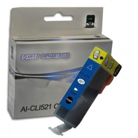 Cartuccia Canon CLI-521-C Ciano Compatibile Cartuccia Canon CLI-521-C Ciano Compatibile