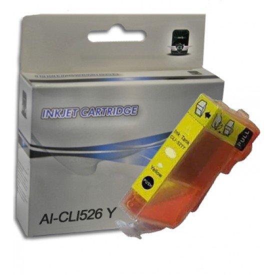 Cartuccia Canon CLI526-Y Giallo CON CHIP Compatibile Cartuccia Canon CLI526-Y Giallo CON CHIP Compatibile