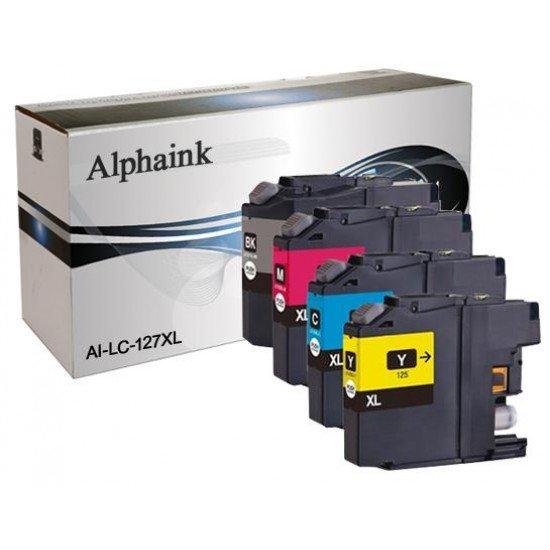 5 Cartucce Brother LC127XL - Nero + Colore Compatibili 5 Cartucce Brother LC127XL - Nero + Colore Compatibili