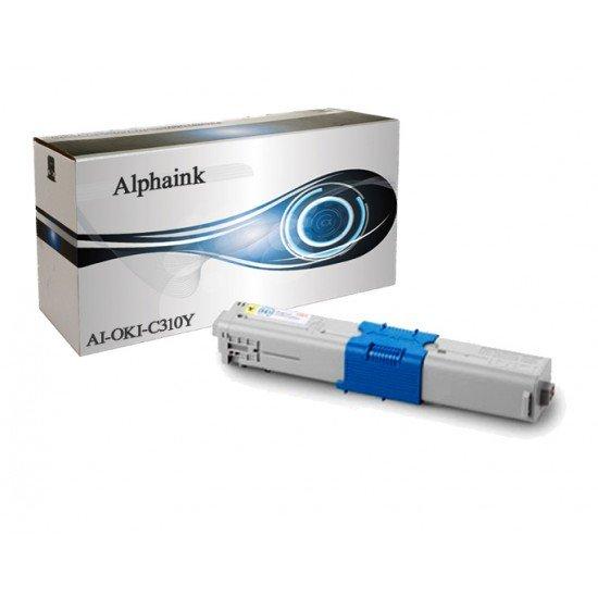 Toner Oki OKI-C310-Y Compatibile Toner Oki OKI-C310-Y Compatibile