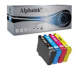 4 Cartucce Epson T503XL C13T09Q14010 Nero + Colore Compatibili  4 Cartucce Epson T503XL C13T09Q14010 Nero + Colore Compatibili