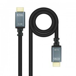 Cavo da HDMI 2.1 IRIS 8K maschio a HDMI 2.1 IRIS 8K maschio 1 m - Colore nero Cavo da HDMI 2.1 IRIS 8K maschio a HDMI 2.1 IRIS 8K maschio 1 m - Colore nero