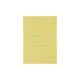 50 Cartelle con 3 Lembi in Robusto Cartoncino da 180gr Colore Giallo