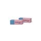 Gomma bifacciale ibrida Erichkrause - Diversi gradi di durezza - Gomma termoplastica ipoallergenica - Colore rosa e blu