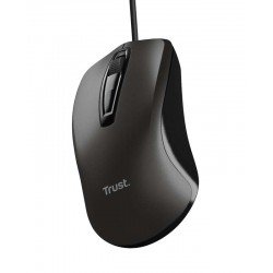 Mouse USB Trust 1200 dpi - 3 pulsanti - Uso ambidestro - Cavo da 1,70 m Mouse USB Trust 1200 dpi - 3 pulsanti - Uso ambidestro - Cavo da 1,70 m