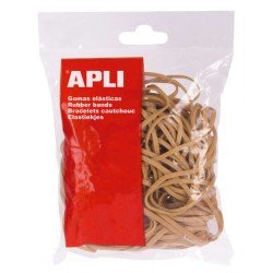 Elastici in Caucciù Naturale Apli Elastic - Ø 100 x 2mm - Grande Elasticità e Resistenza - Contenuto 1kg Elastici in Caucciù Naturale Apli Elastic - Ø 100 x 2mm - Grande Elasticità e Resistenza - Contenuto 1kg