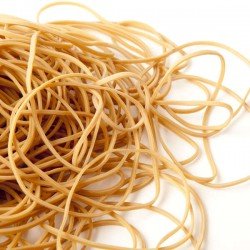 Elastici in Caucciù Naturale Apli Elastic - Ø 100 x 2mm - Grande Elasticità e Resistenza - Contenuto 1kg Elastici in Caucciù Naturale Apli Elastic - Ø 100 x 2mm - Grande Elasticità e Resistenza - Contenuto 1kg
