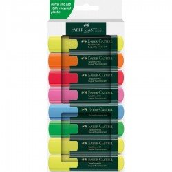 Faber Castell Set Evidenziatori TL48 - Confezione da 8 Faber Castell Set Evidenziatori TL48 - Confezione da 8