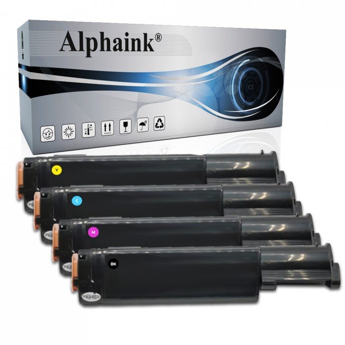 4 Toner Epson Aculaser C1100 Nero + Colori Compatibili 4 Toner Epson Aculaser C1100 Nero + Colori Compatibili