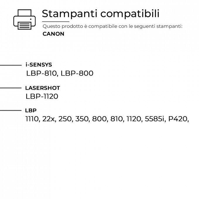 2 Toner Canon C4092A 1550A003 Nero Compatibili 2 Toner Canon C4092A 1550A003 Nero Compatibili