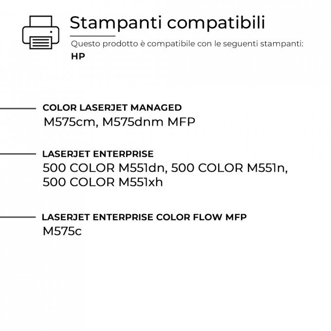 Toner HP CE402A 507A Giallo Compatibile Toner HP CE402A 507A Giallo Compatibile