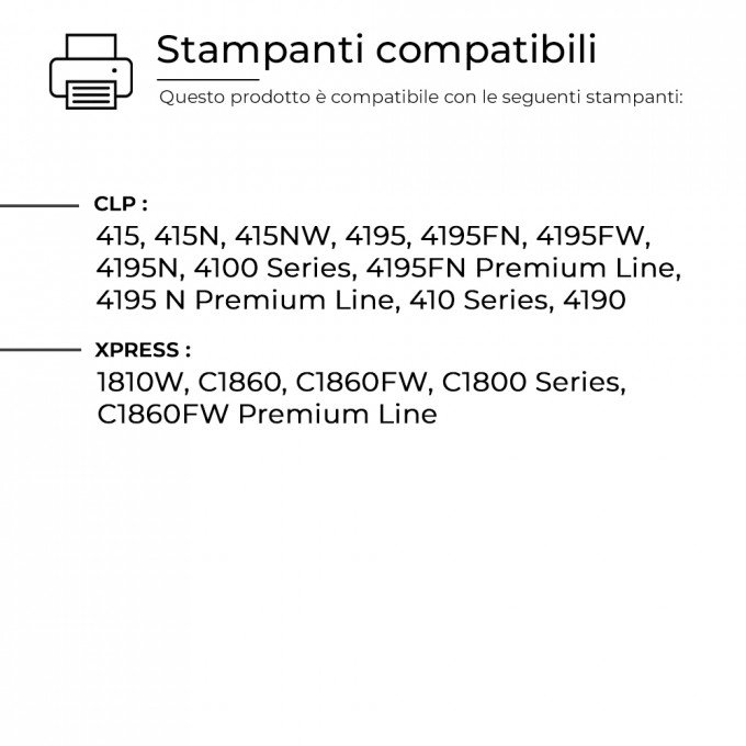 Toner Samsung CLT-C504S SU025A Ciano Compatibile Toner Samsung CLT-C504S SU025A Ciano Compatibile