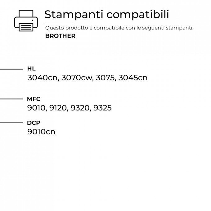 Tamburo per Brother DR-230-C Ciano Compatibile con TN-230C Tamburo per Brother DR-230-C Ciano Compatibile con TN-230C
