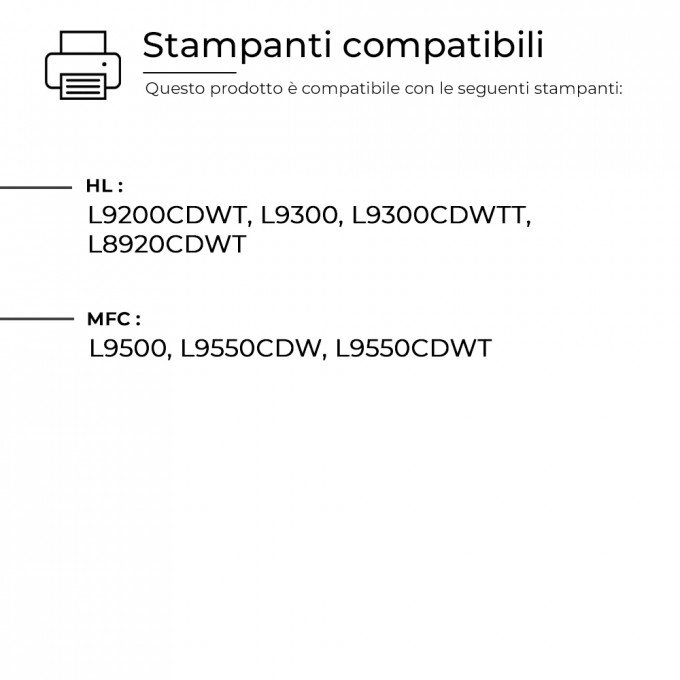 Toner Brother TN-900C TN 900 Ciano Compatibile Toner Brother TN-900C TN 900 Ciano Compatibile