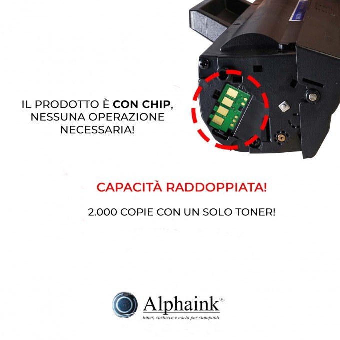 Toner HP W1106X 106X CON CHIP Nero Compatibile Toner HP W1106X 106X CON CHIP Nero Compatibile