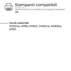 Toner per HP W2412A 216A Giallo CON CHIP Compatibile Toner per HP W2412A 216A Giallo CON CHIP Compatibile
