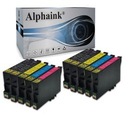 10 Cartucce Epson T0445 Nero + Colori Compatibili 10 Cartucce Epson T0445 Nero + Colori Compatibili