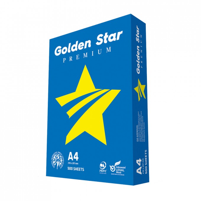 Carta A4 Golden Star 75 gr - 1 risma