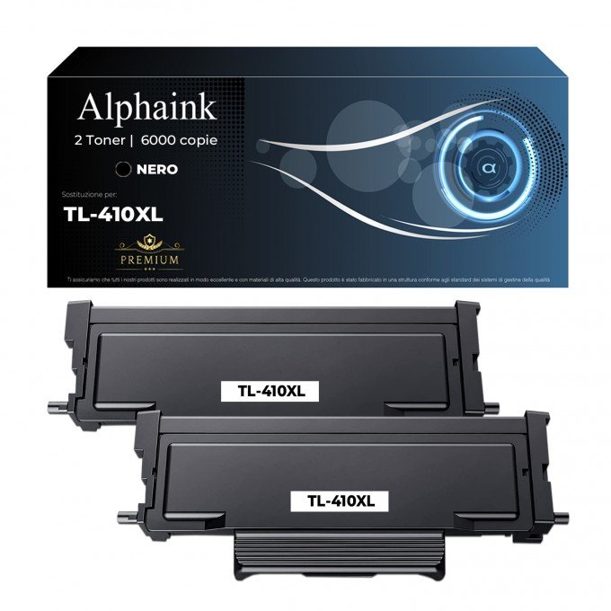 2 Toner Pantum TL-410XL nero compatibile