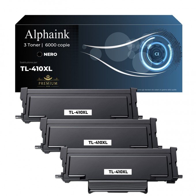 3 Toner Pantum TL-410XL nero compatibile